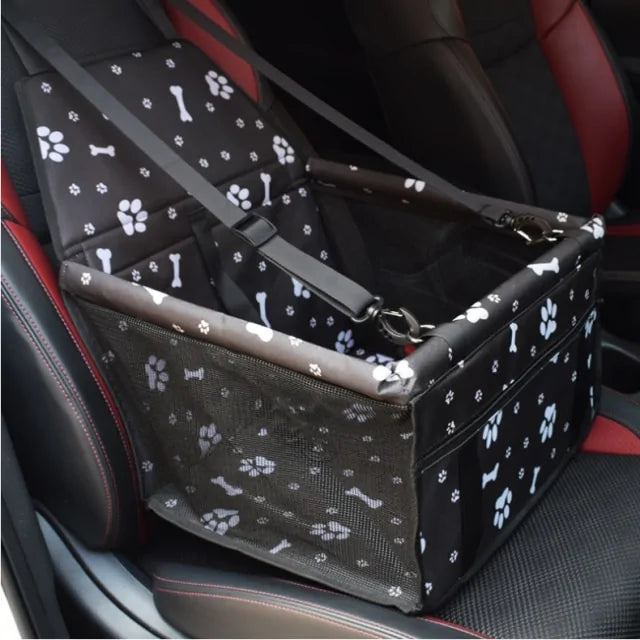 Waterproof Dog Car Seat – Compact Hammock with Safety Belt, Oxford Fabric & Easy-Clean Design