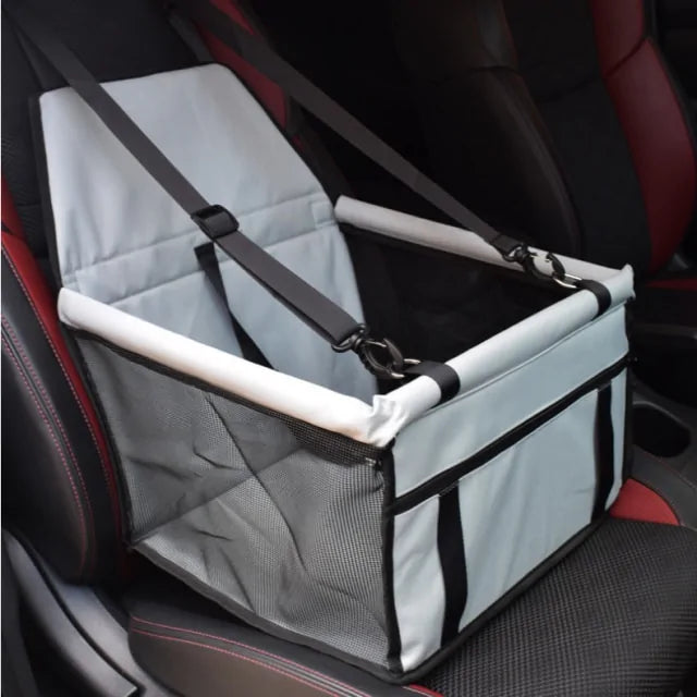 Waterproof Dog Car Seat – Compact Hammock with Safety Belt, Oxford Fabric & Easy-Clean Design