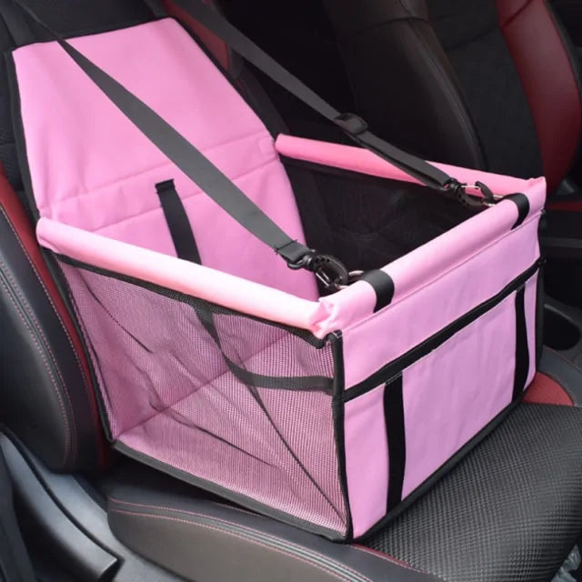 Waterproof Dog Car Seat – Compact Hammock with Safety Belt, Oxford Fabric & Easy-Clean Design