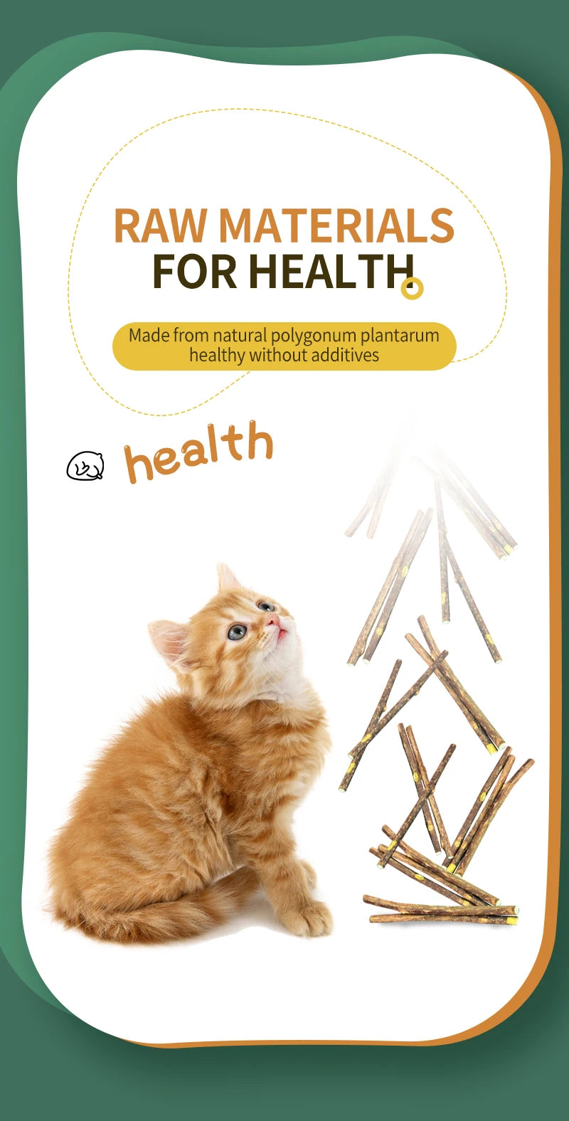 100pcs/lot Natural Matatabi Pet Cat Snacks Sticks Cleaning Tooth Catnip Cat Toys Actinidia Silvervine Pet Toy For Cats