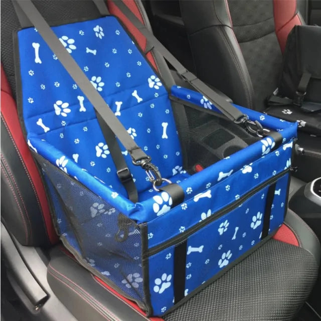 Waterproof Dog Car Seat – Compact Hammock with Safety Belt, Oxford Fabric & Easy-Clean Design