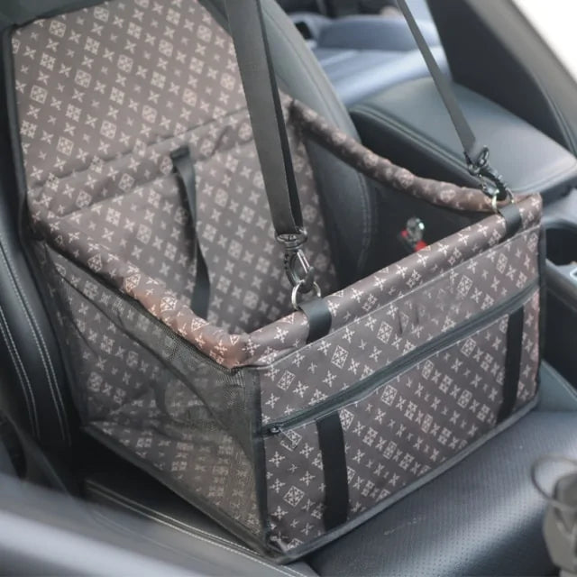 Waterproof Dog Car Seat – Compact Hammock with Safety Belt, Oxford Fabric & Easy-Clean Design