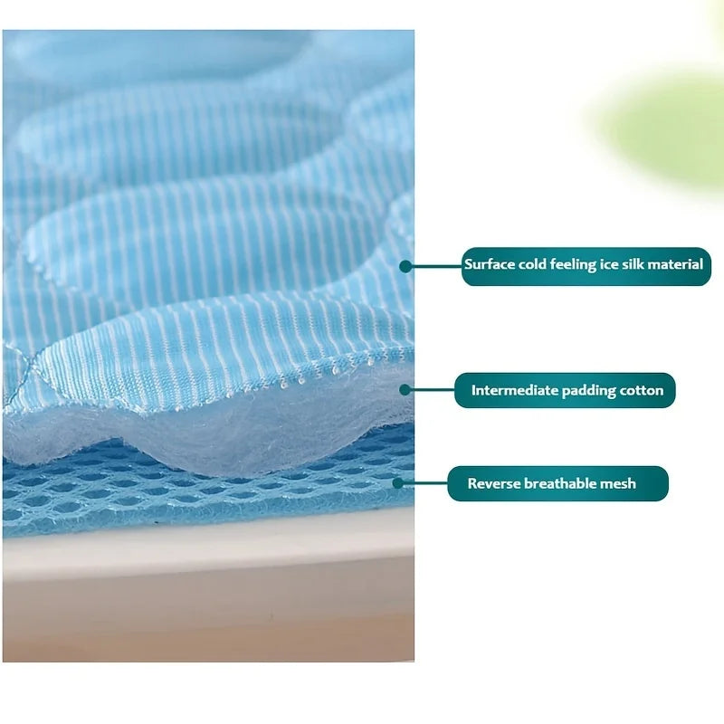 Dog Cooling Mat – Summer Pet Ice Pad for Dogs & Cats
