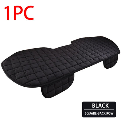 SEAMETAL Soft Car Seat Cover Skin-Friendly Plush Automotive Seat Cushion Anti Slip Auto Seat Protector Universal for Sedan Suv