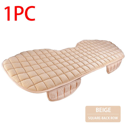 SEAMETAL Soft Car Seat Cover Skin-Friendly Plush Automotive Seat Cushion Anti Slip Auto Seat Protector Universal for Sedan Suv