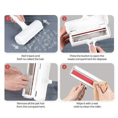 Pet Hair Remover Roller – Self-Cleaning Lint & Fur Remover