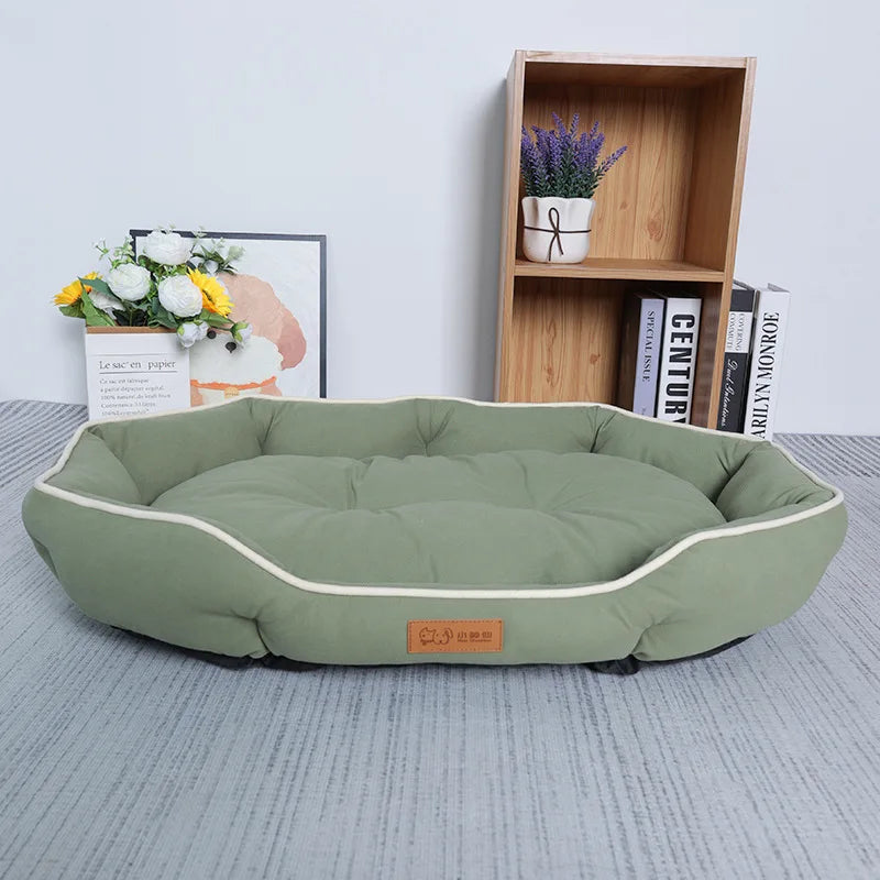Large Pet Sofa Bed – Warm & Cozy Sleeping Cushion