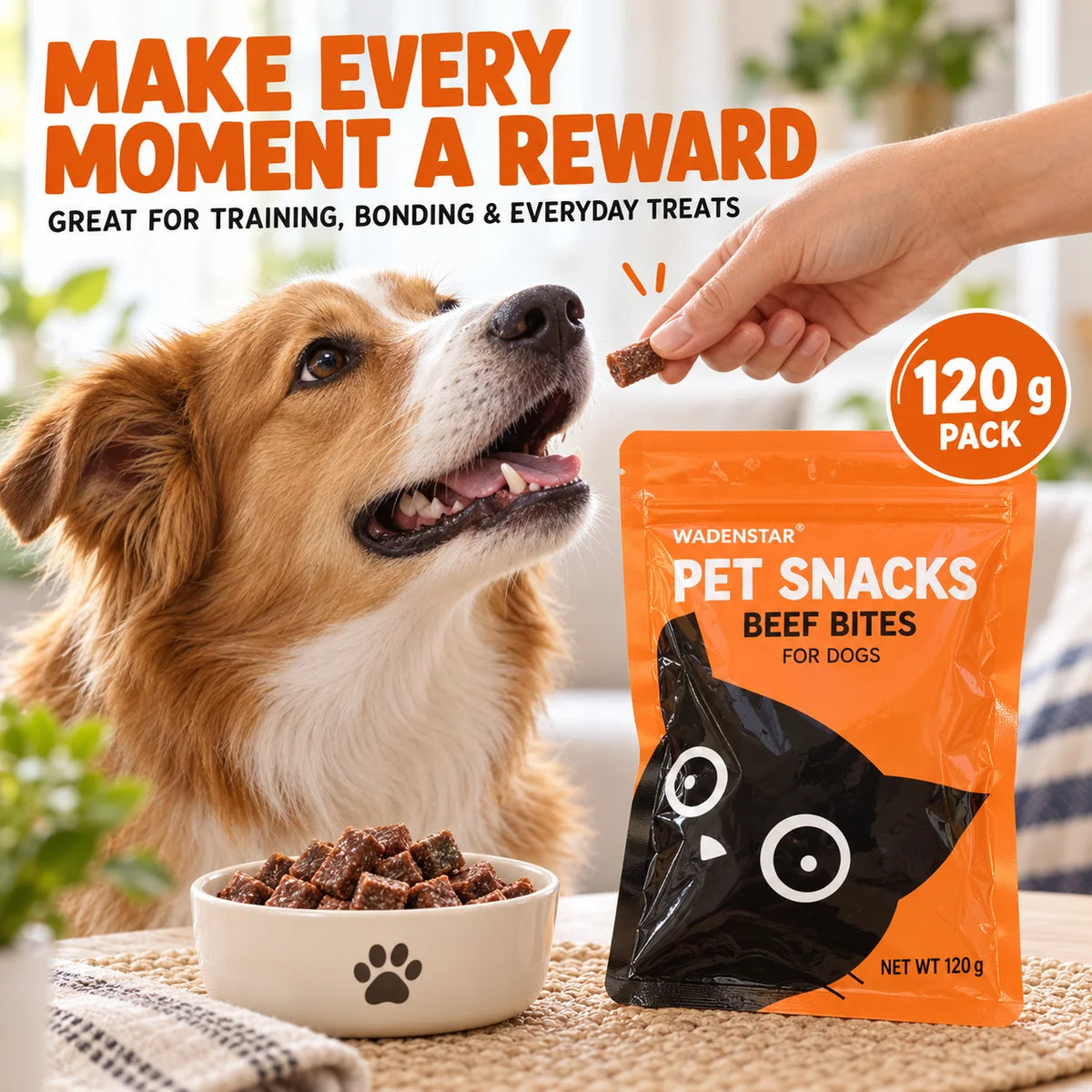 Soft Beef Dog Treats – Chewy Training Bites
