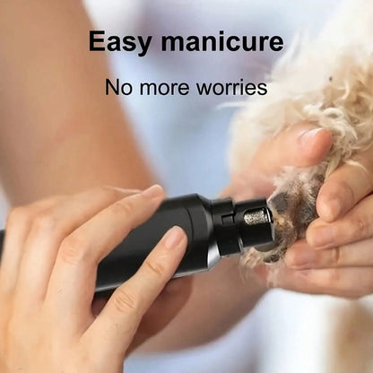 Pet Nail Grinder – Electric Nail Trimmer for Dogs & Cats