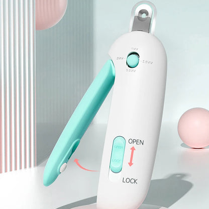 Stainless Steel Pet Nail Clippers – Dog & Cat Grooming Tool