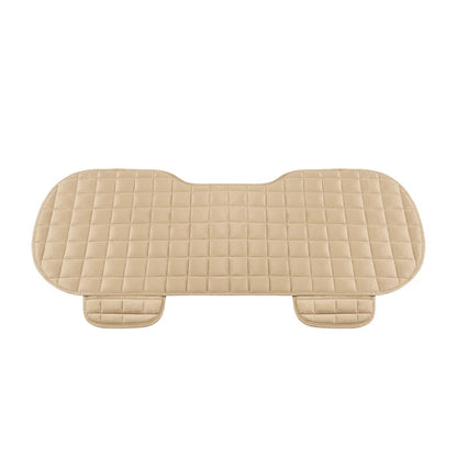 Car Seat Cover Front Rear Flocking Cloth Cushion Non Slide Winter Auto Protector Mat Pad Keep Warm Universal Fit Truck Suv Van