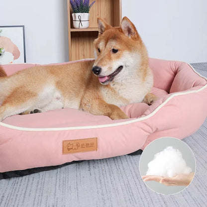 Large Pet Sofa Bed – Warm & Cozy Sleeping Cushion