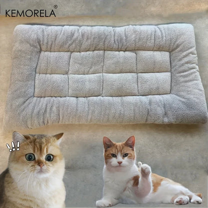 Plush Dog Bed – Soft Thick Pet Sofa Mat for Small to Large Dogs