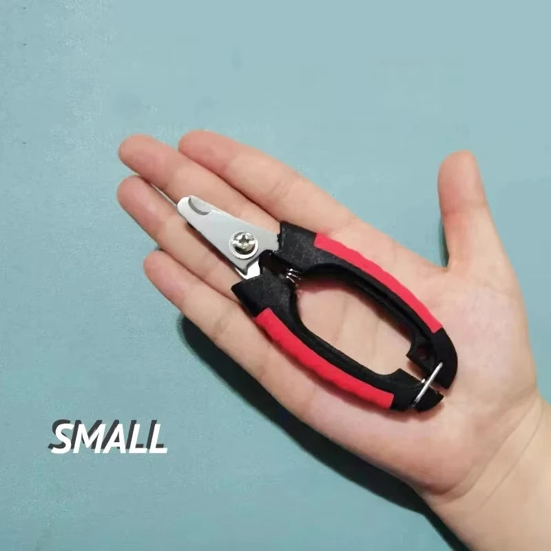 Pet Nail Clippers – Stainless Steel Grooming Cutter for Dogs & Cats