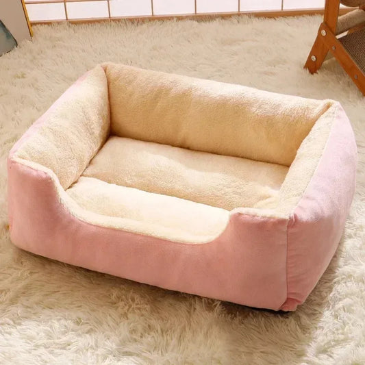 Cozy Pet Bed – Warm Cat & Dog Cushion for Winter Comfort