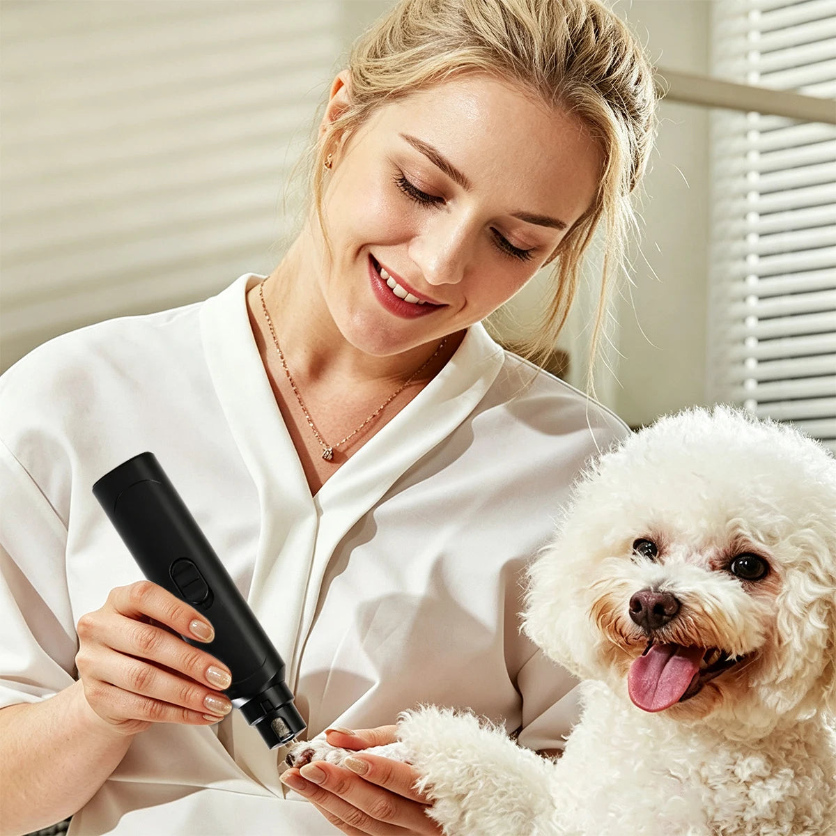 Pet Nail Grinder – Electric Nail Trimmer for Dogs & Cats