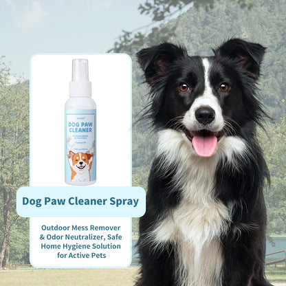 Dog Paw Cleaning Spray Coconut Plant Formula Alcohol-Free Fast Drying Hydrating Moisturizing Pet Foot Care  for Dogs & Cats