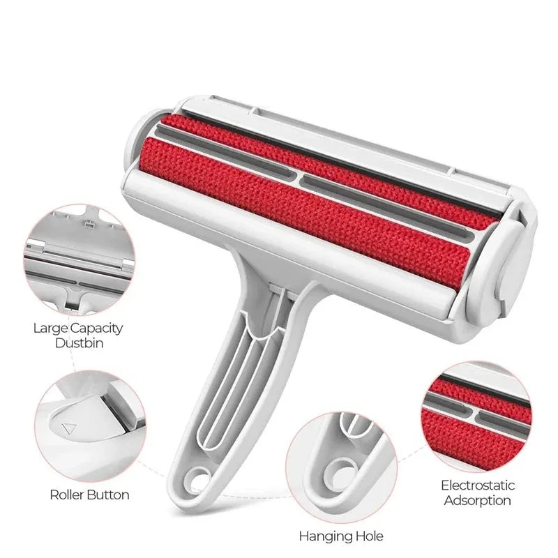 Pet Hair Remover Roller – Self-Cleaning Lint & Fur Remover
