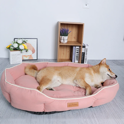 Large Pet Sofa Bed – Warm & Cozy Sleeping Cushion