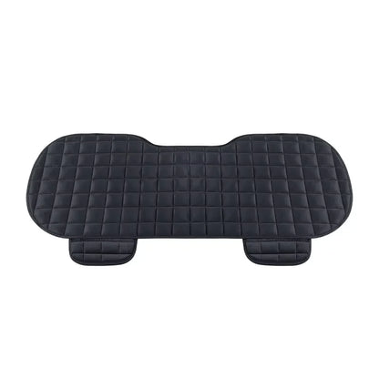 Car Seat Cover Front Rear Flocking Cloth Cushion Non Slide Winter Auto Protector Mat Pad Keep Warm Universal Fit Truck Suv Van