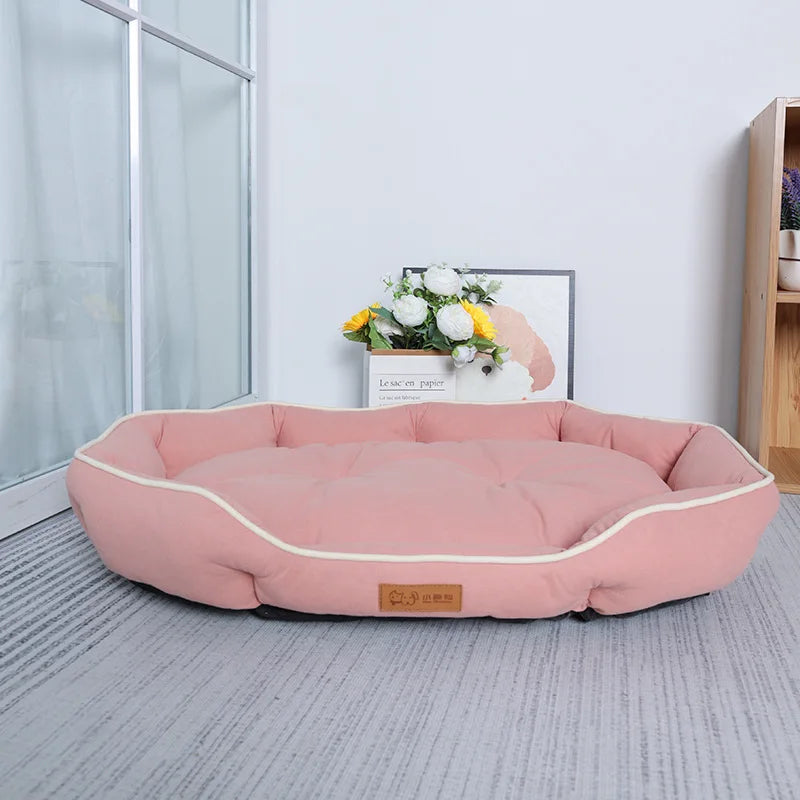 Large Pet Sofa Bed – Warm & Cozy Sleeping Cushion