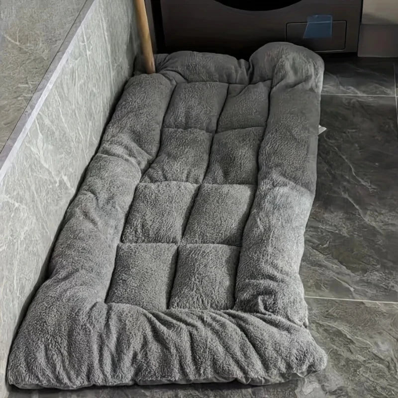 Plush Dog Bed – Soft Thick Pet Sofa Mat for Small to Large Dogs