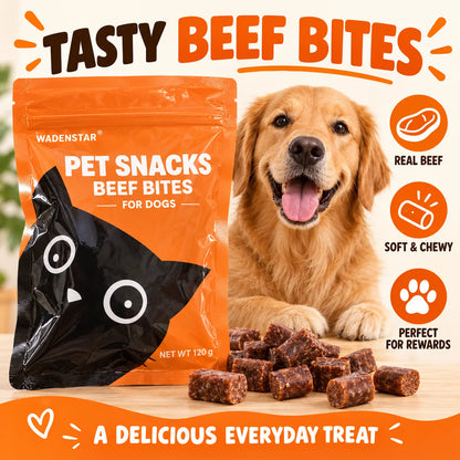 Soft Beef Dog Treats – Chewy Training Bites