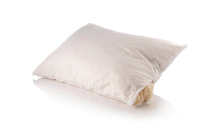 Handcrafted Natural Linen and Wool Pillow-2